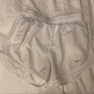 White Nike Shorts